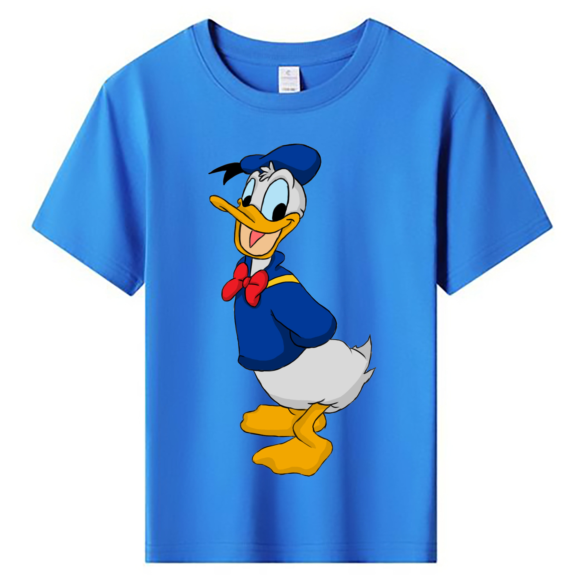 ミッキーマウス Mickey Mouse 綿100％キッズTシャツ（フロントプリント）